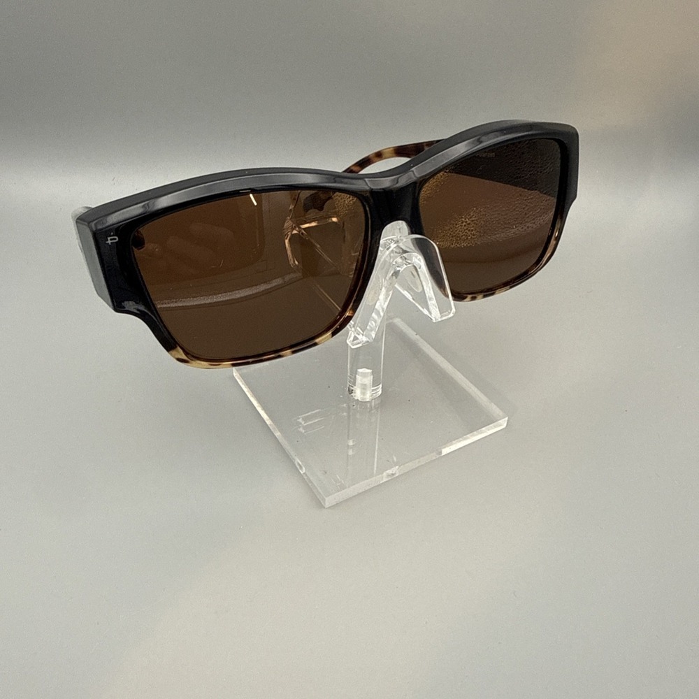 Prive Revaux "The Jazz Fit" Oversized Tortoise Polarized Gradient Sunglasses HOT